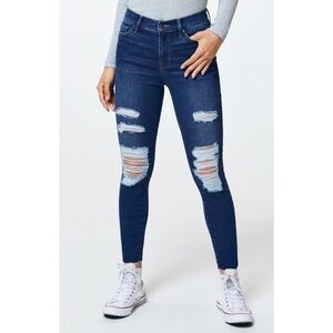 NWT Pacsun Wave Blue High Waisted Ankle Jeggings